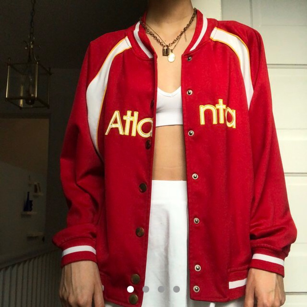 red varsity jacket❤️